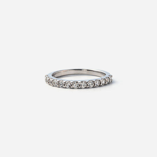 basic collection / diamond super basic half eternity ring 0.5ct pt950