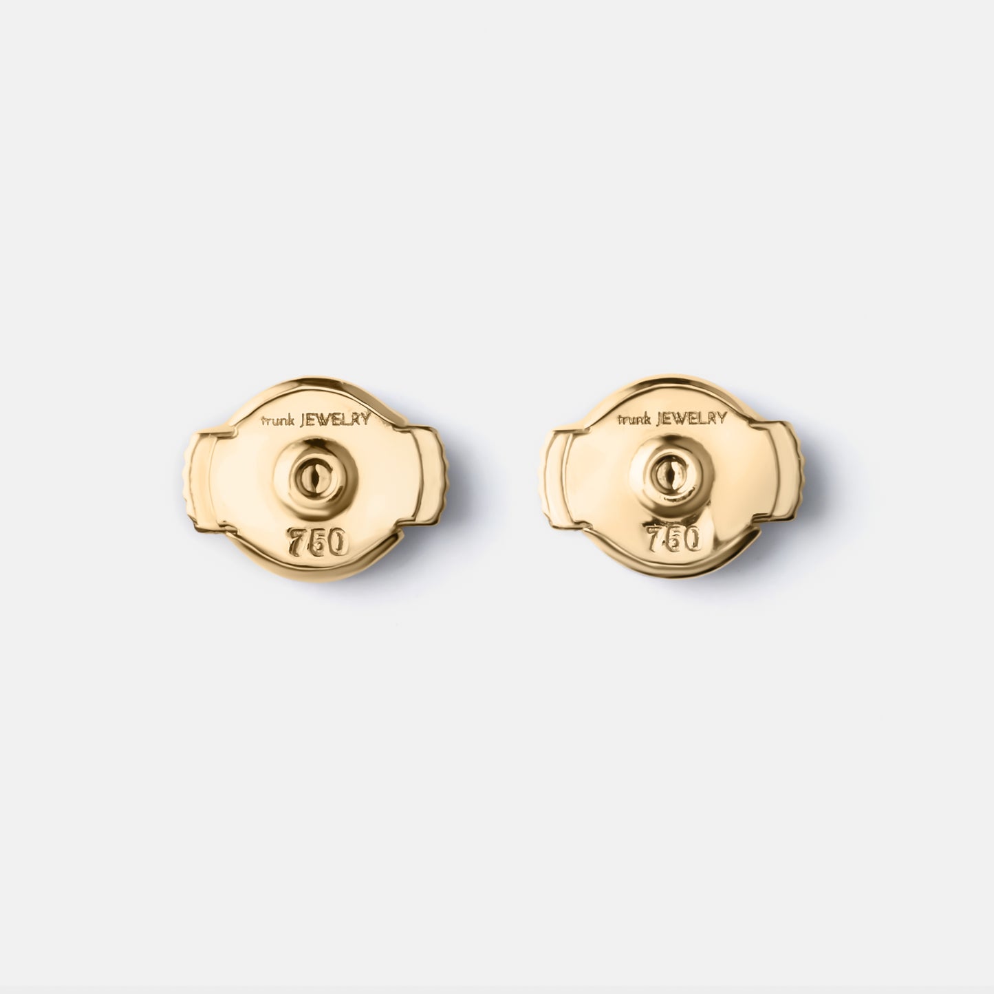 new basic collection / reconstructed diamond tennis bracelet earrings K18YG