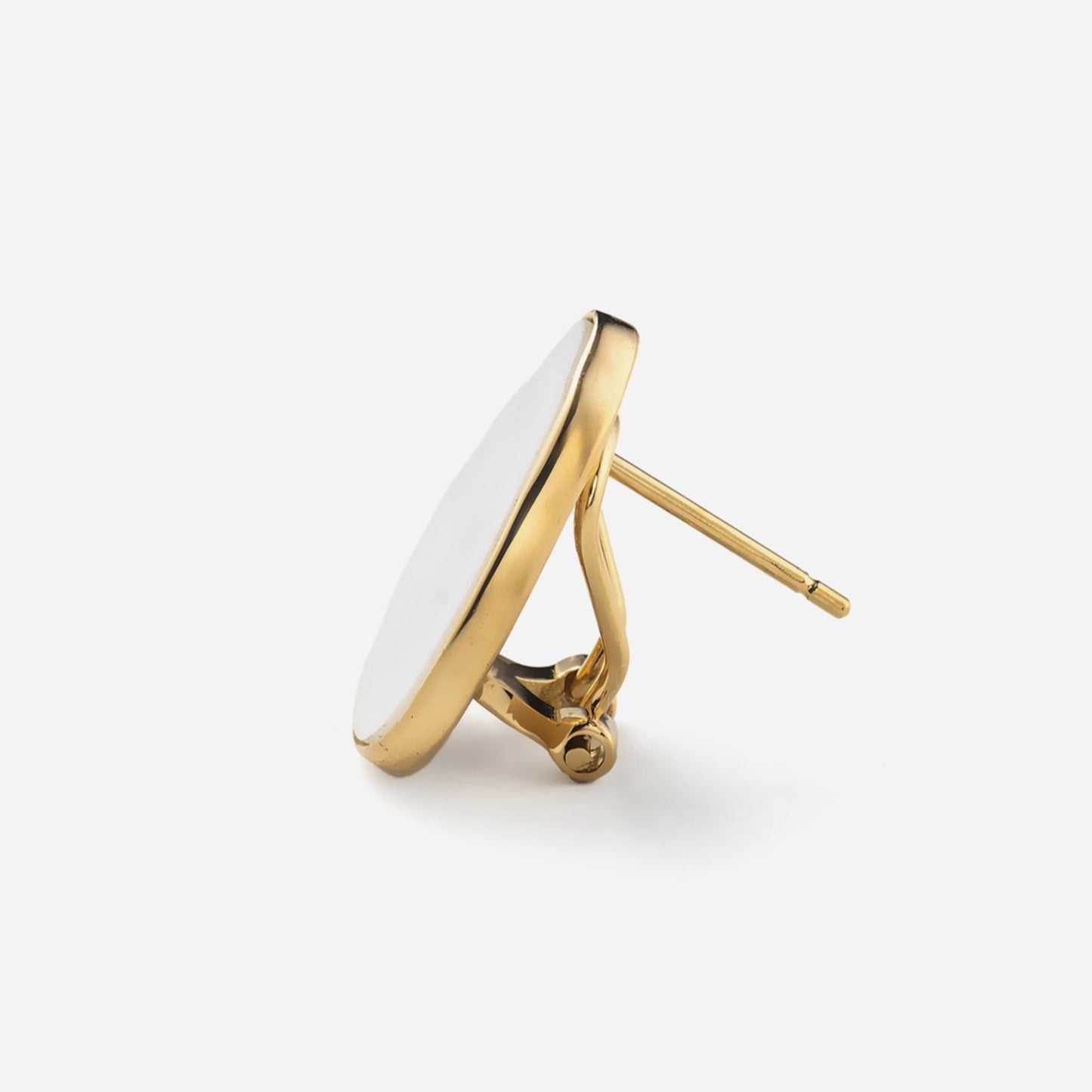 deja-vu collection / baroque in 2D earring single K18YG