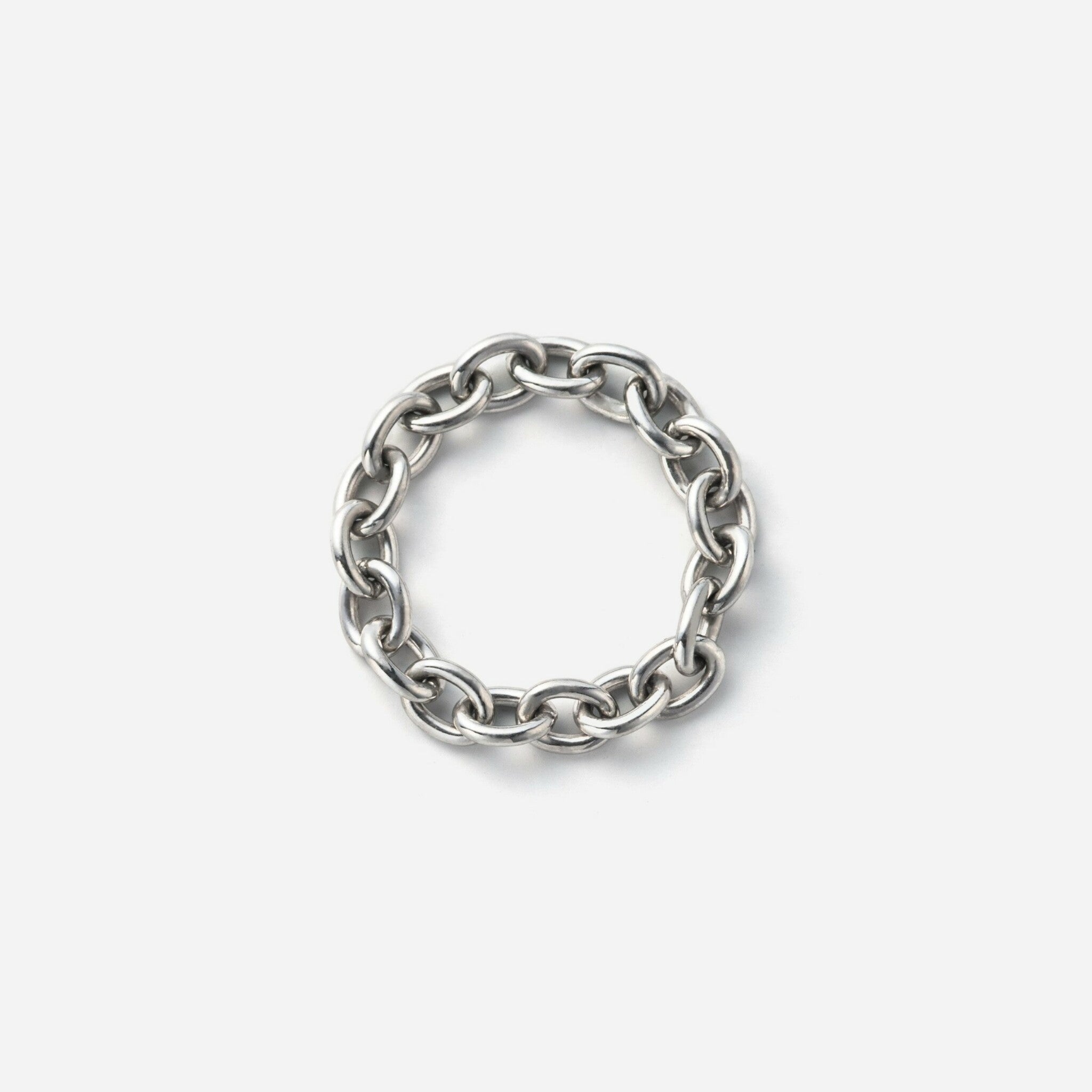 chain collection / medium size luxe oval chain ring