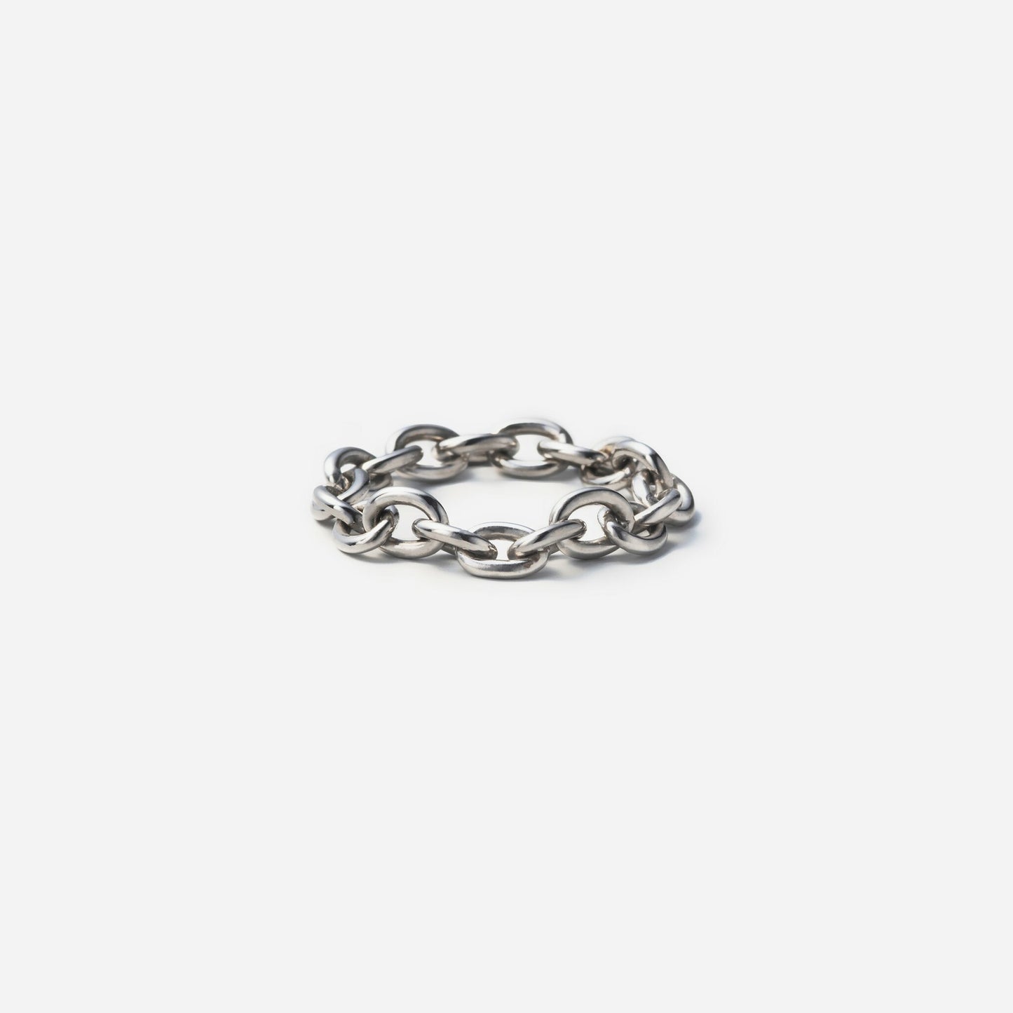 chain collection / medium size luxe oval chain ring